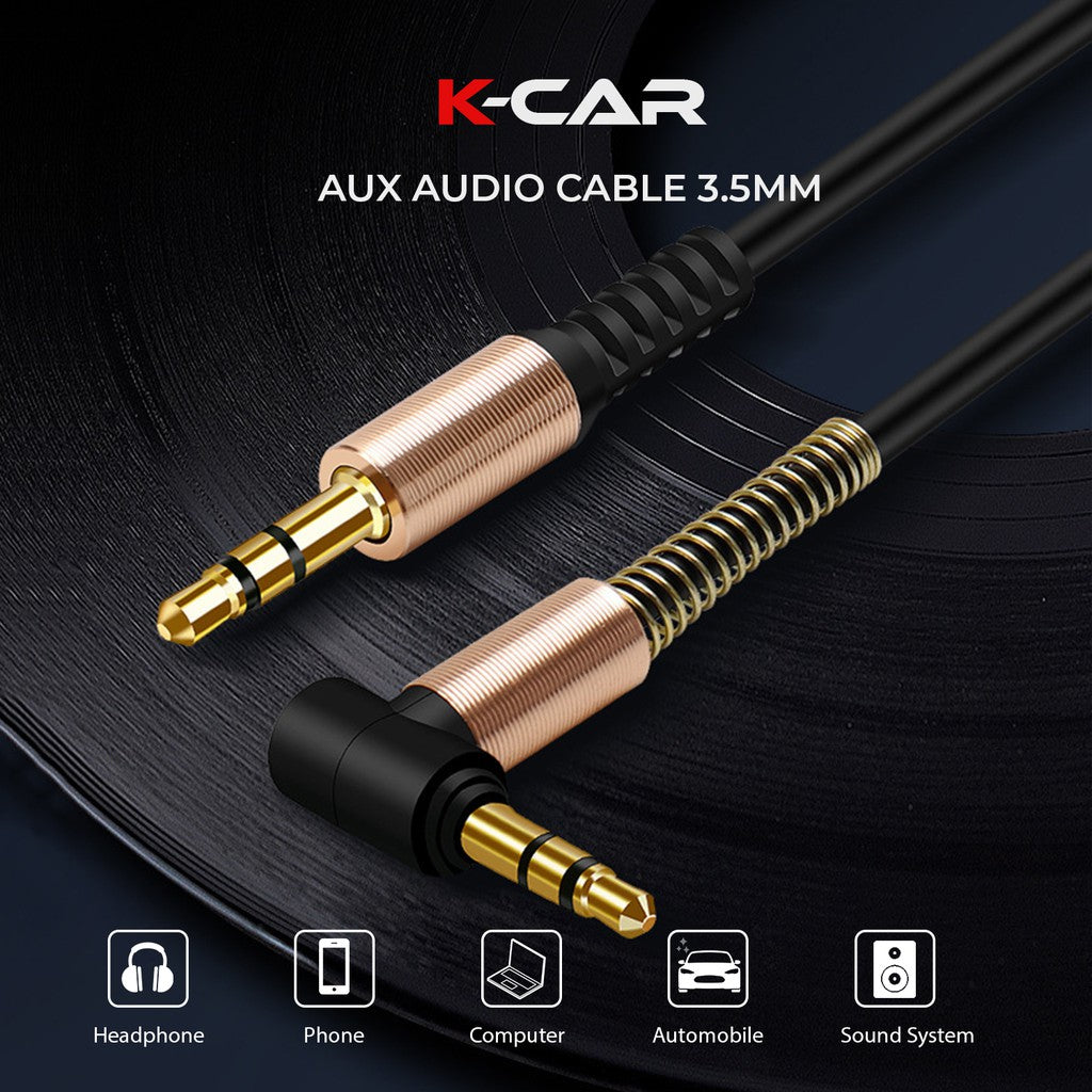 สายAUX 3.5mm Stereo Professional HiFi Cable สายยาว1M ต่อกับอุปกรณ์เครื่องเสียง aux